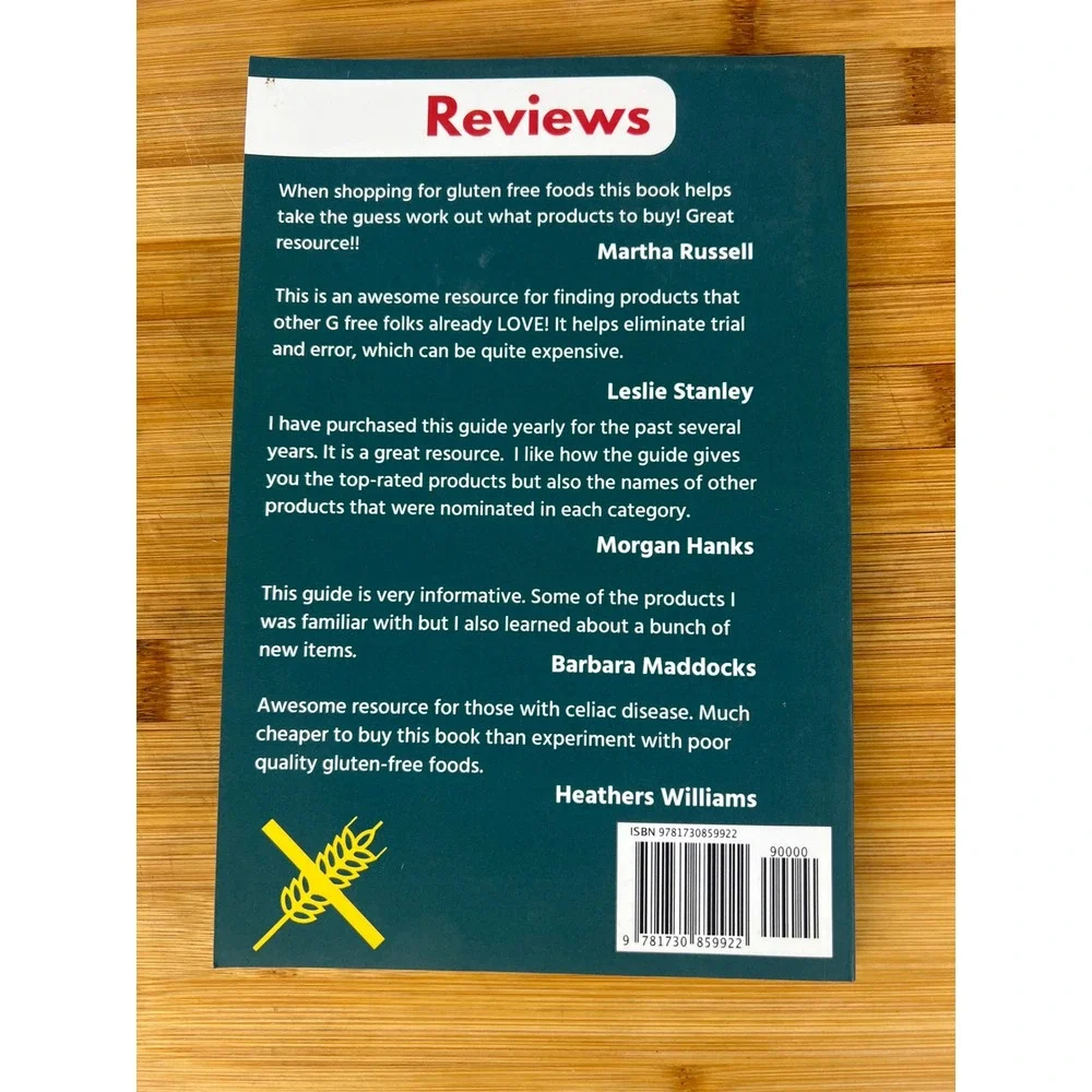 2019 Gluten Free Buyers‎ Guide Josh Schieffer Annual GFA Awards Paperback Book